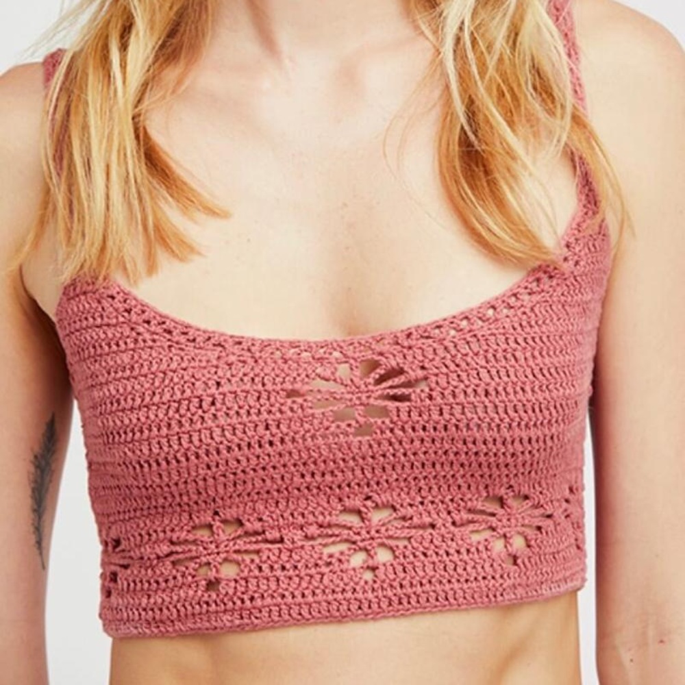 FREE PEOPLE BRALETTE CROP TOP